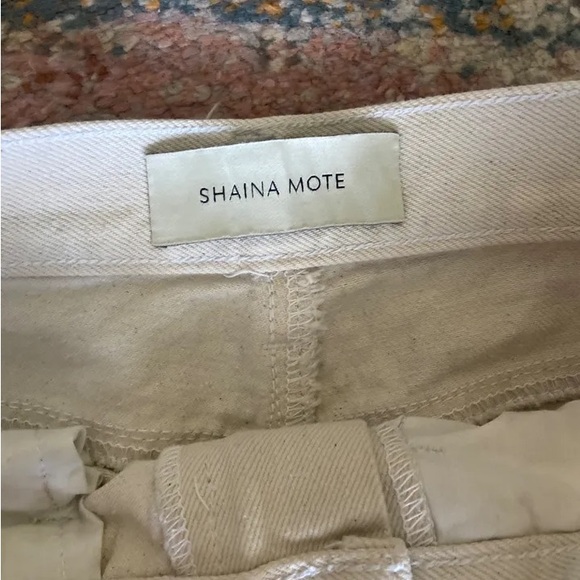Shaina Mote Straight 100% Cotton Jean in Natural - Picture 4 of 4